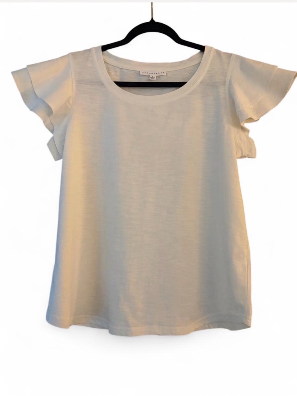 Jane and Delancey White Top - Women Large